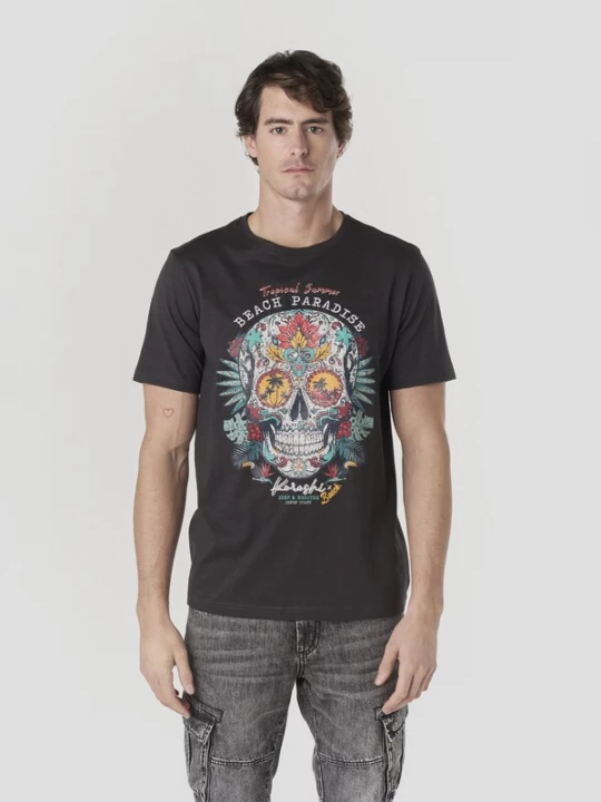 Foto van product KOROSHI Shirt antraciet