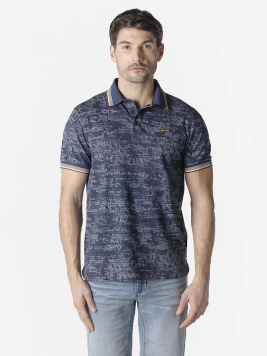 Foto van product KOROSHI Shirt beige / navy
