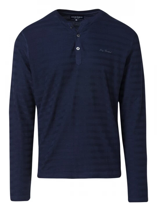 Foto van product KOROSHI Shirt donkerblauw