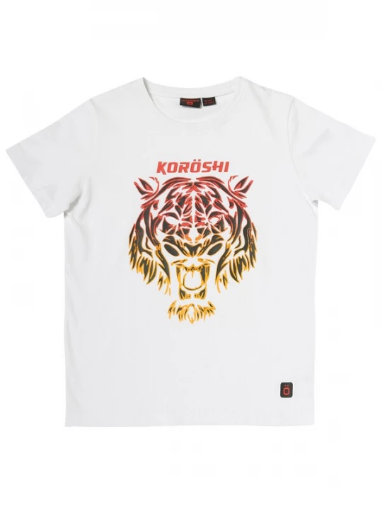 Foto van product KOROSHI Shirt gemengde kleuren / wit