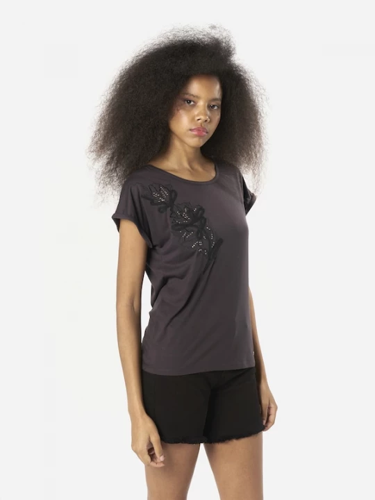 Foto van product KOROSHI Shirt goud / zwart