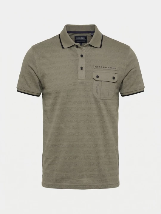 Foto van product KOROSHI Shirt lichtgroen