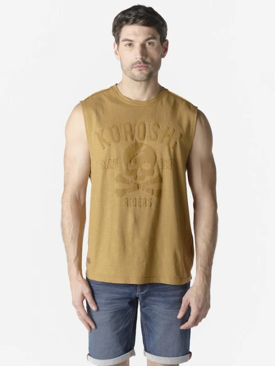 Foto van product KOROSHI Shirt mosterd