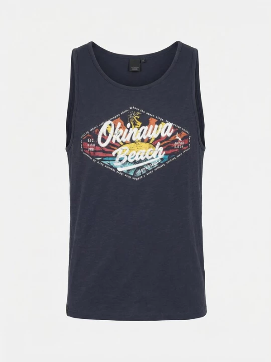 Foto van product KOROSHI Shirt navy / gemengde kleuren