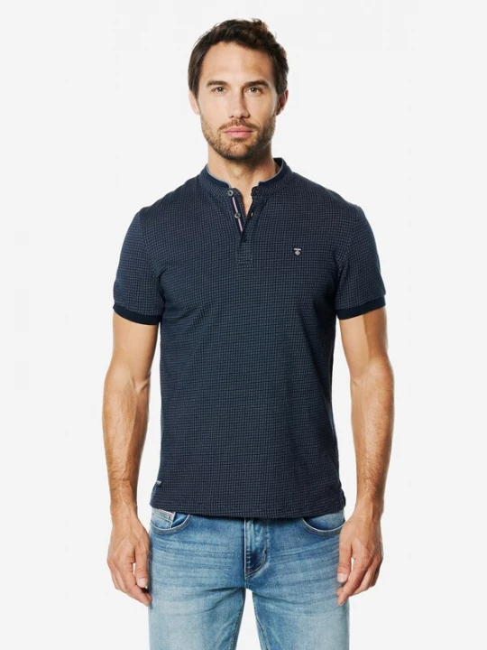 Foto van product KOROSHI Shirt navy / wit