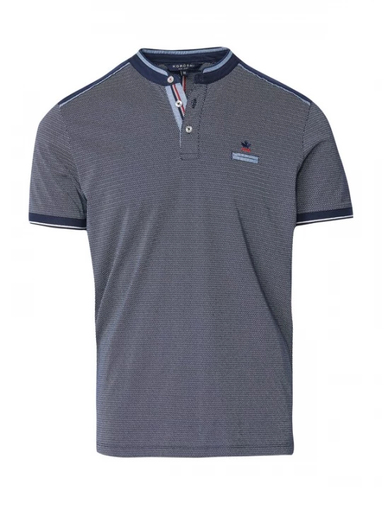 Foto van product KOROSHI Shirt navy / wit