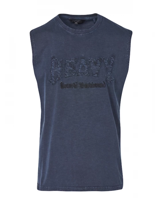 Foto van product KOROSHI Shirt navy / zwart