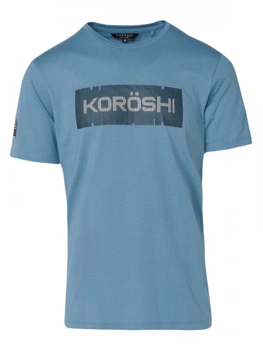 Foto van product KOROSHI Shirt opaal / zwart / wit