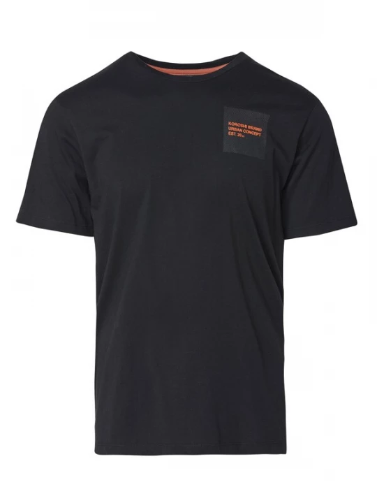 Foto van product KOROSHI Shirt oranje / zwart