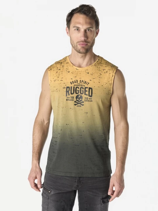 Foto van product KOROSHI Shirt spar / donkergroen / zwart