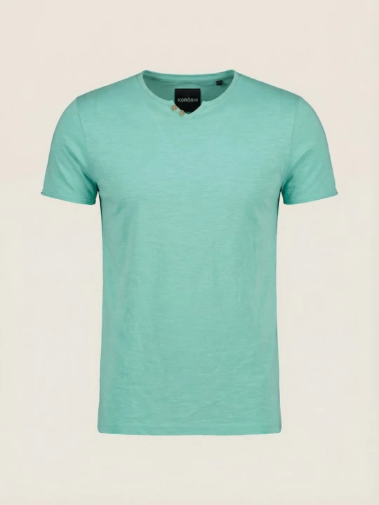 Foto van product KOROSHI Shirt turquoise