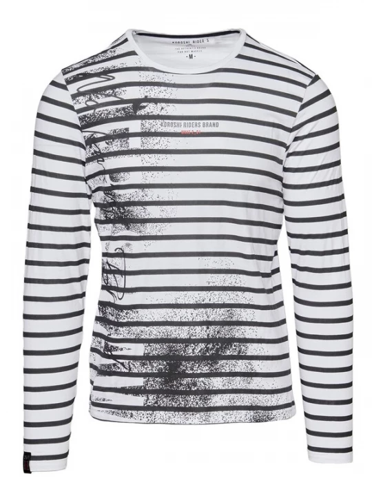 Foto van product KOROSHI Shirt zwart / wit