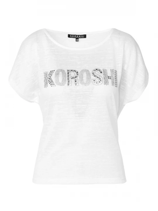 Foto van product KOROSHI Shirt zwart / wit