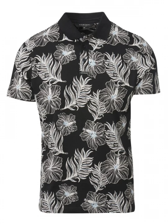 Foto van product KOROSHI Shirt zwart / wit