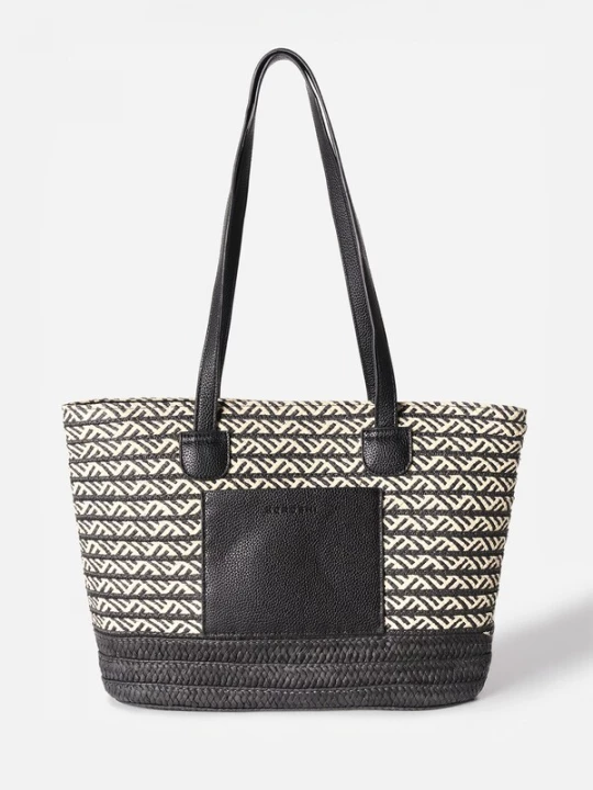 Foto van product KOROSHI Shopper crème / zwart