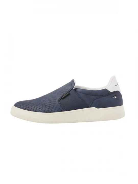 Foto van product KOROSHI Slip-ons marine / wit