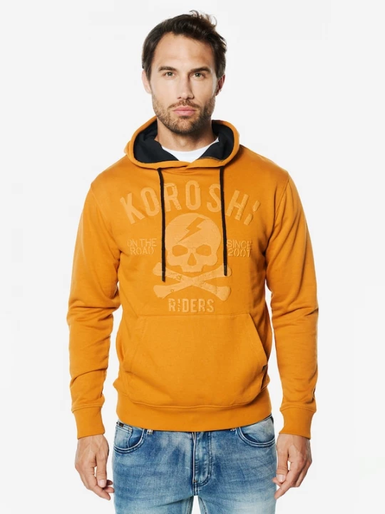 Foto van product KOROSHI Sweatshirt donkeroranje