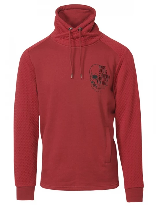 Foto van product KOROSHI Sweatshirt rood / zwart