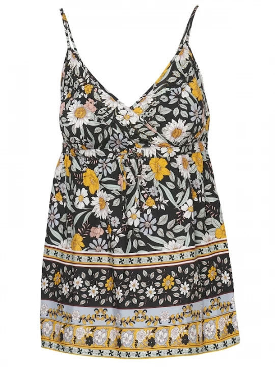 Foto van product KOROSHI Top gemengde kleuren / zwart