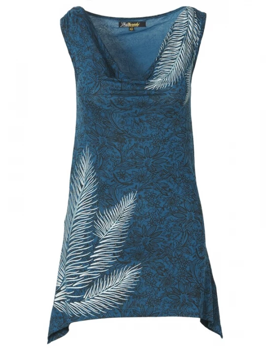 Foto van product KOROSHI Top navy / zwart / wit