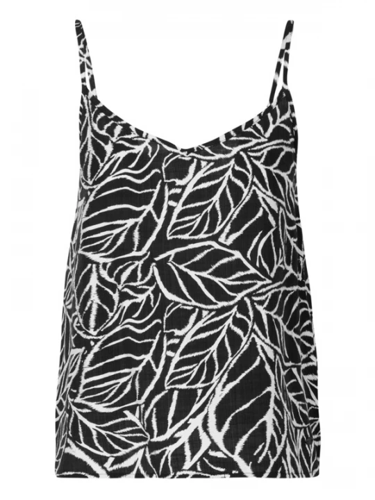 Foto van product KOROSHI Top zwart / wit