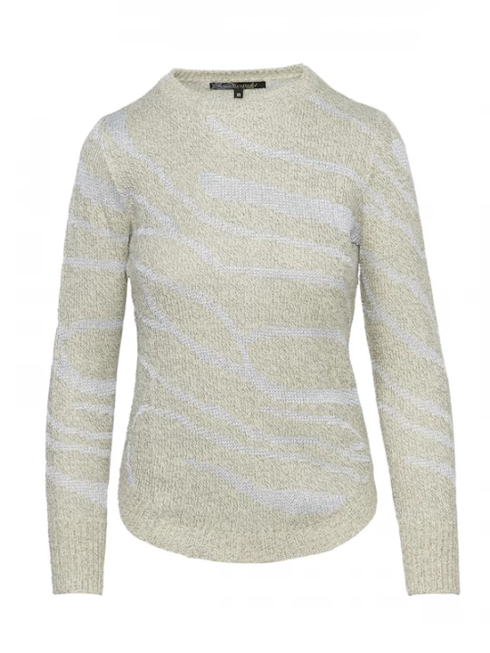 Foto van product KOROSHI Trui beige / grijs
