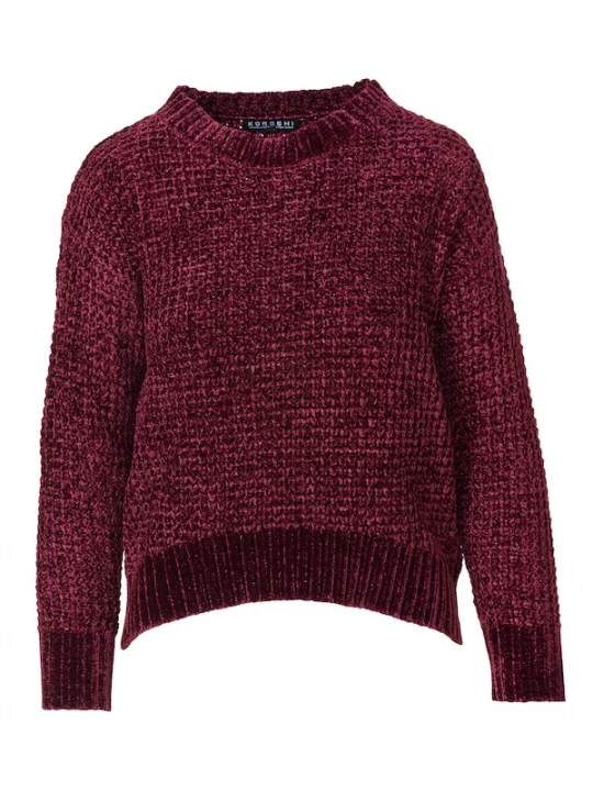 Foto van product KOROSHI Trui bordeaux