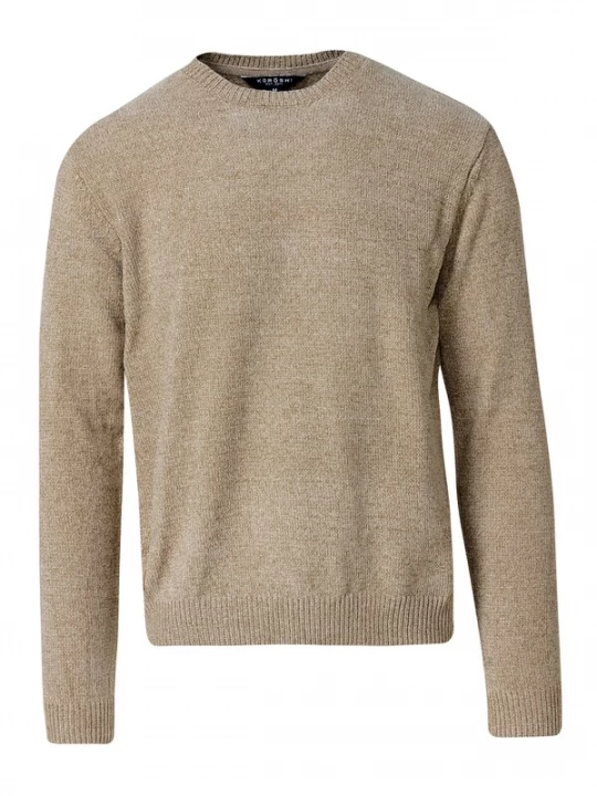 Foto van product KOROSHI Trui donkerbeige