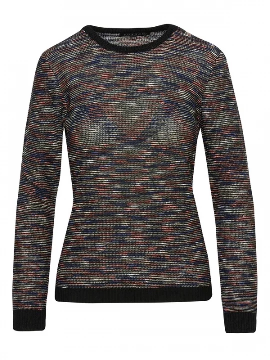 Foto van product KOROSHI Trui gemengde kleuren / zwart