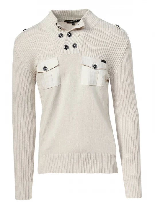 Foto van product KOROSHI Trui offwhite