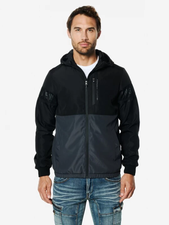 Foto van product KOROSHI Tussenjas antraciet / zwart