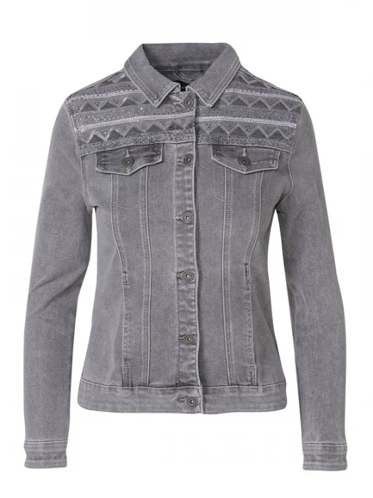 Foto van product KOROSHI Tussenjas grey denim