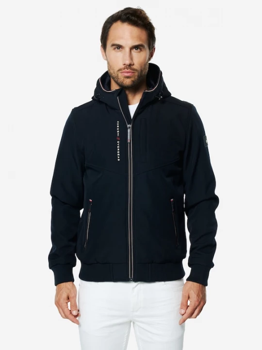 Foto van product KOROSHI Tussenjas navy / rood / wit
