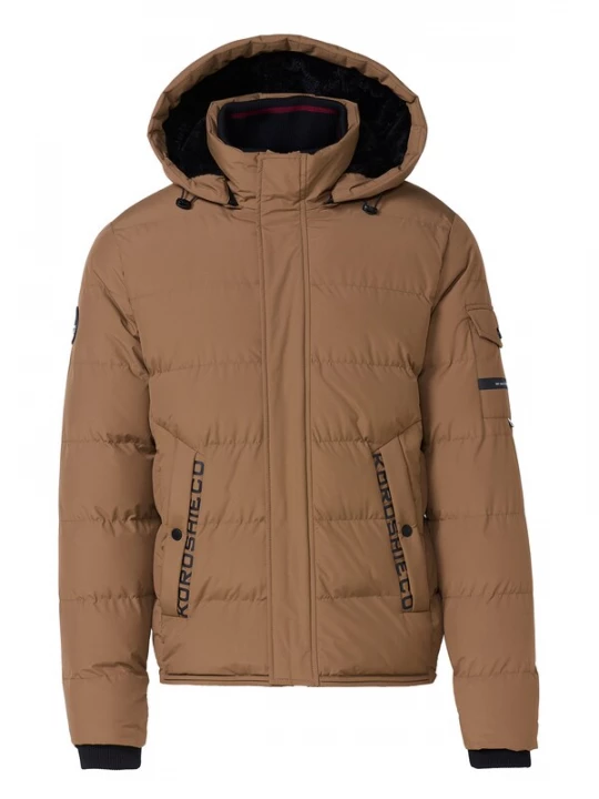 Foto van product KOROSHI Winterjas bruin