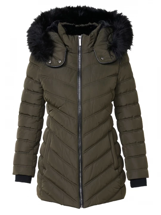 Foto van product KOROSHI Winterjas kaki