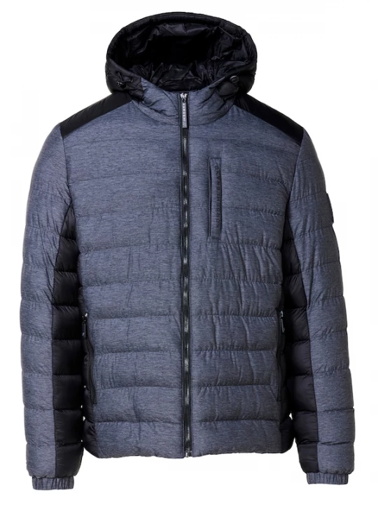 Foto van product KOROSHI Winterjas navy / zwart