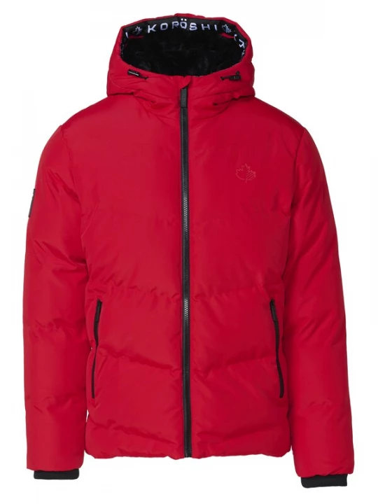 Foto van product KOROSHI Winterjas rood