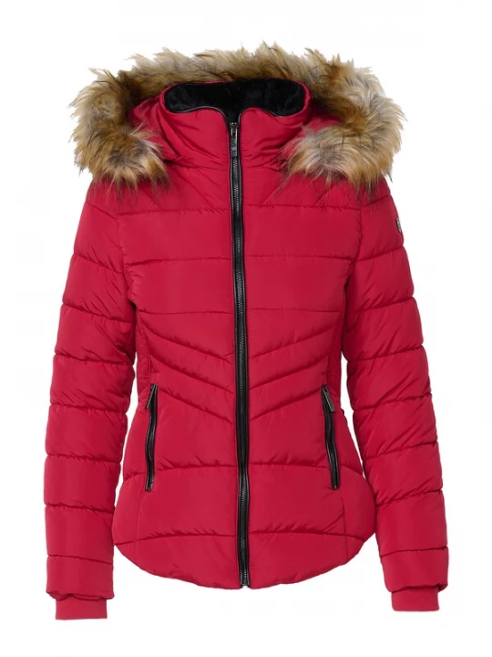 Foto van product KOROSHI Winterjas rood