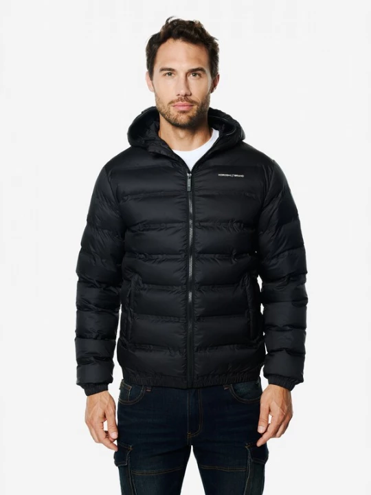 Foto van product KOROSHI Winterjas zwart