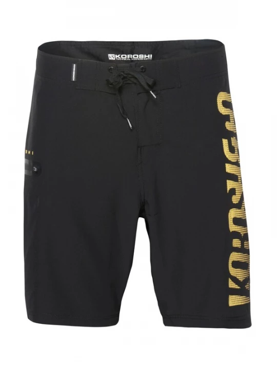 Foto van product KOROSHI Zwemshorts geel / zwart