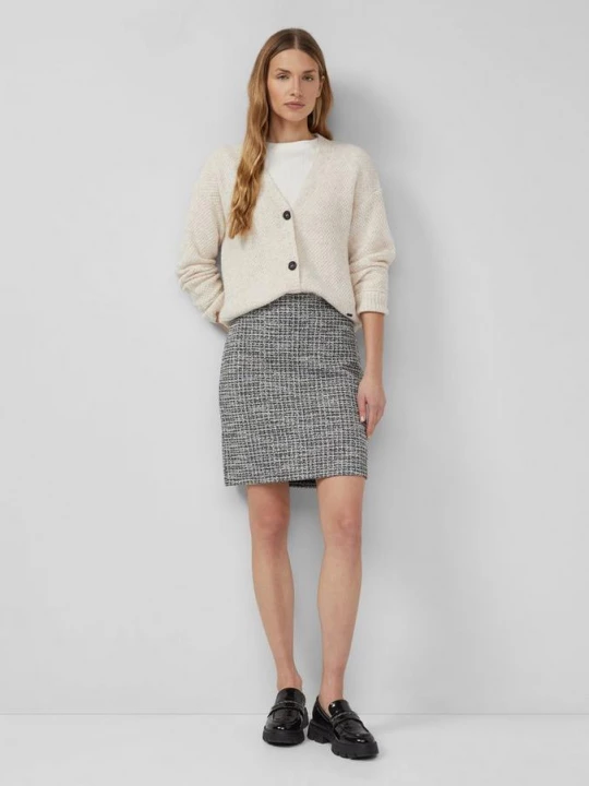 Foto van product Korte bouclérok van sweat met elastische tailleband s.Oliver