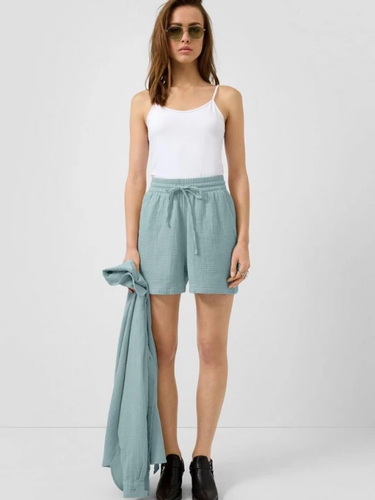 Foto van product Korte broek van mousseline QS