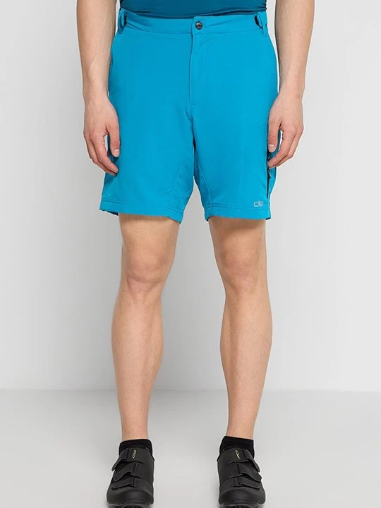 Foto van product Korte fietsbroek CMP lichtblauw gemêleerd