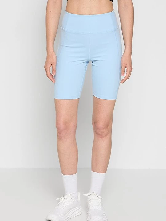 Foto van product Korte fietsbroek Girlfriend Collective lichtblauw