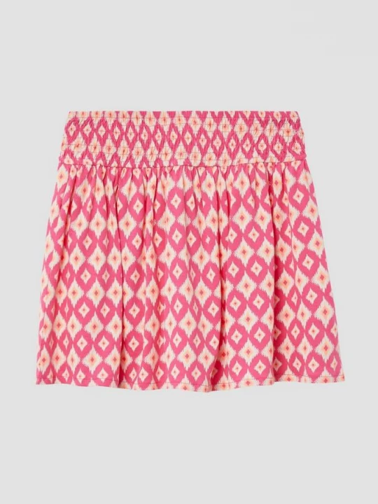 Foto van product Korte rok met gesmokt detail en binnenbroekje s.Oliver roze