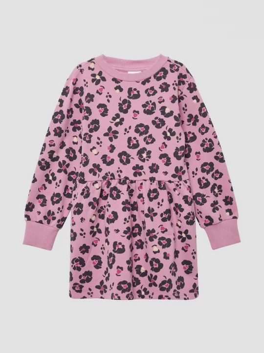 Foto van product Korte sweatjurk van katoenmix met all-over print s.Oliver