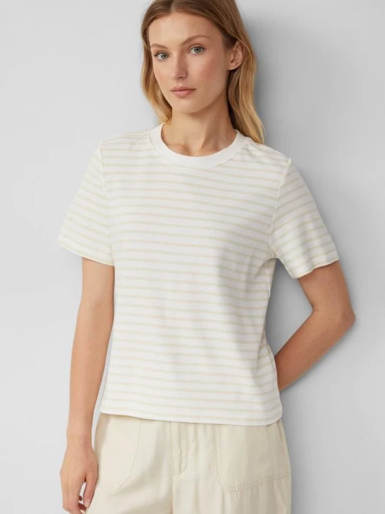 Foto van product Korter T-shirt van interlock-jersey s.Oliver