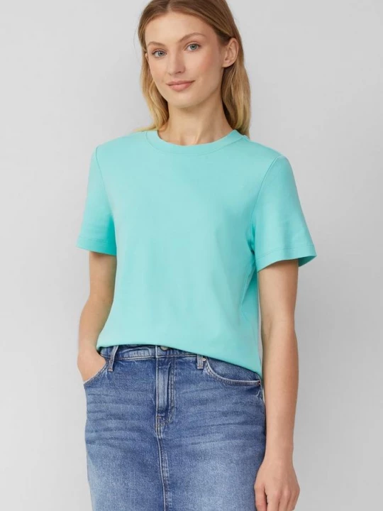 Foto van product Korter T-shirt van interlock-jersey s.Oliver