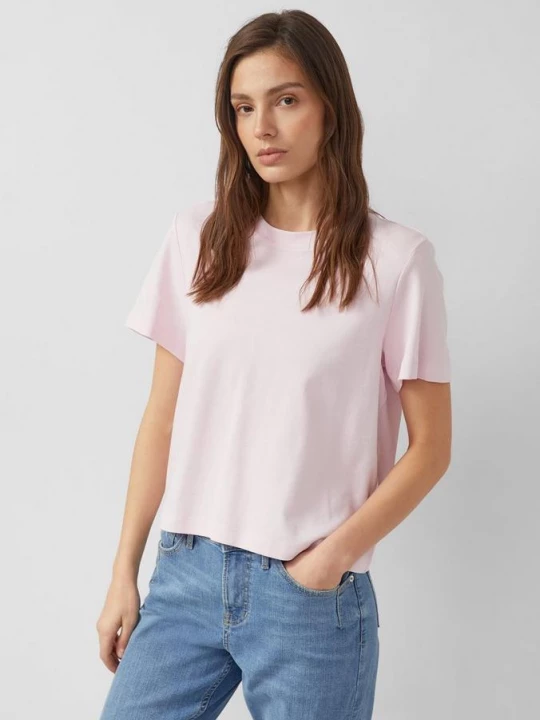 Foto van product Korter T-shirt van interlock-jersey s.Oliver roze
