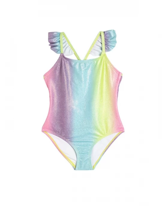 Foto van product Koton Badpak lichtblauw / geel / lila / pink